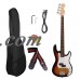 Professional 5 Color Optional Universal Electric Bass Guitar Maple Wood Body And Neck With Portable Carried Bag   570767231